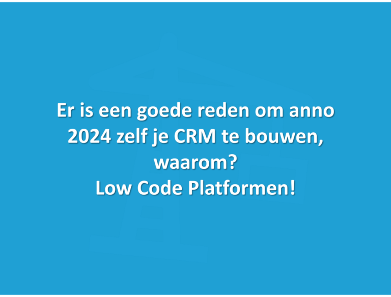 crm low code